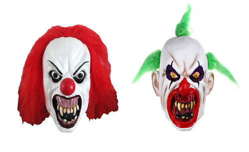 Maschera clown horror - maschera, da