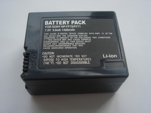 Batteria ff70 ff71 - np-ff70, per