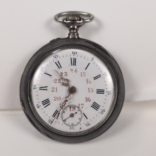 Antique silver open face - antique,