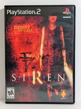Siren cib scheda - (ps2,, cib,