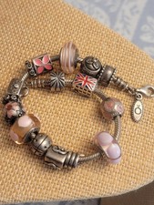 925 PANDORA Bracelet UK flag