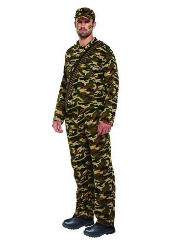Costume adulto esercito - , uomo