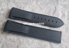 Cinturino orologio originale Omega Seamaster Planet Ocean 22/20 mm gomma nera deployant 