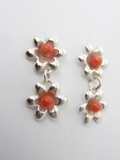 Orecchini pendenti con Fiori