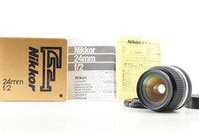 SIC [OTTIMO COME NUOVO in scatola] Nikon Ai-s Ais NIKKOR 24mm F/2 MF obiettivo grandangolare GIAPPONE