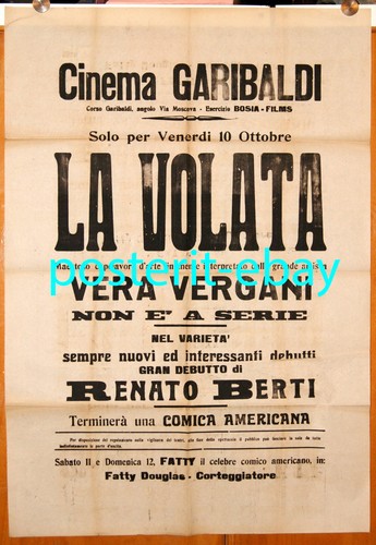 Manifesto film volata - manifesto, la