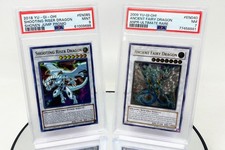 Lot psa graded - 2, yu-gi-oh
