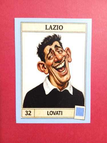 Figurina caricatura calciatori - figurina,
