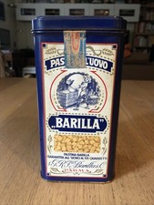 BARILLA SCATOLA DI LATTA PASTA ALL' UOVO PASTINA VINTAGE COLLEZIONE