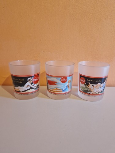 Set bicchieri coca cola - 3, coca-cola