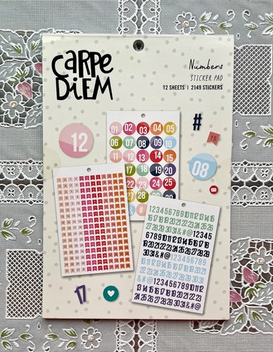 Libro adesivi planner - adesivi, carpe