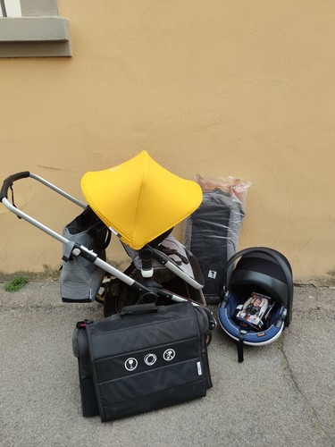 Passeggino bugaboo trio fox - fox, 3