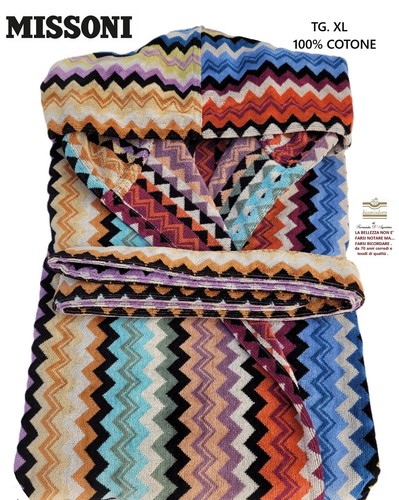 Accappatoio spugna missoni - accappatoio,
