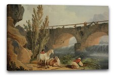 Tela/Cornice Hubert Robert -