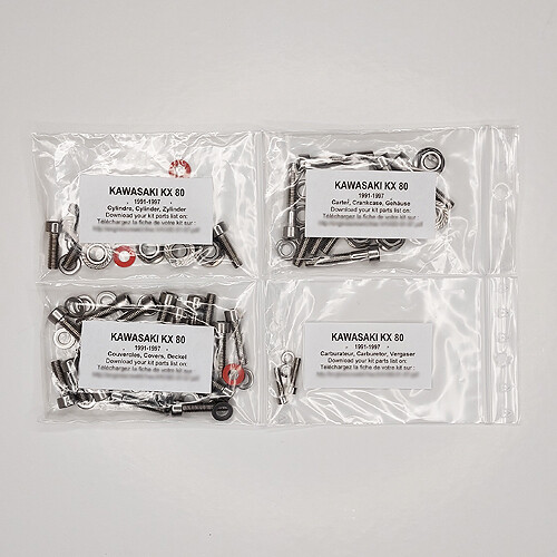 Kawasaki 1991 1997 kit - kx, 1991-1997