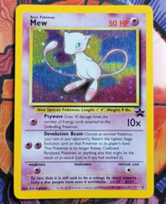 Mew 9 Holo Black Star Promo