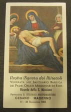 canivet santino holy card