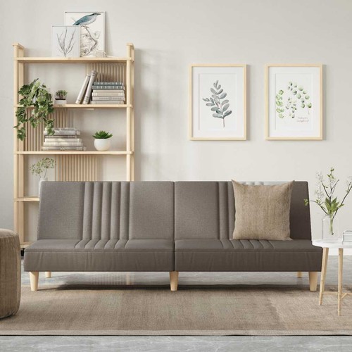 Divano letto giallo chiaro - divano,