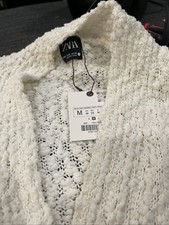 Maglione cardigan donna bianco