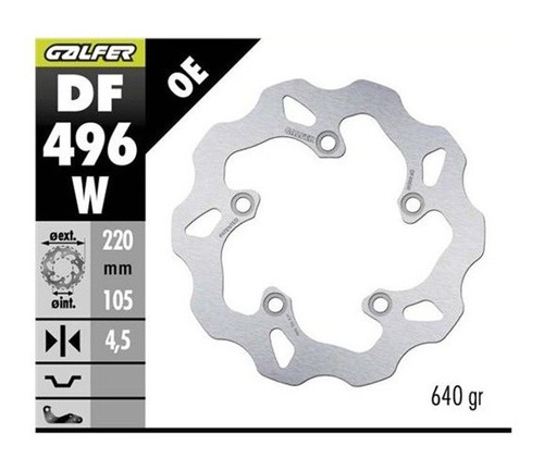 Df496w disco fisso posteriore - df496w,
