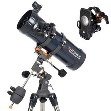 Celestron Astromaster 114EQ Astro Telescopio con NexYZ 3 assi, adattatore telefono