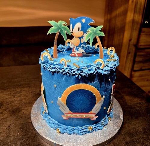 Sonic riccio blu commestibile - riccio,