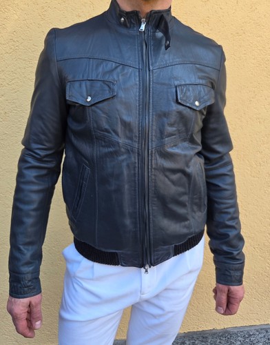 Bomber vera pelle - bomber,