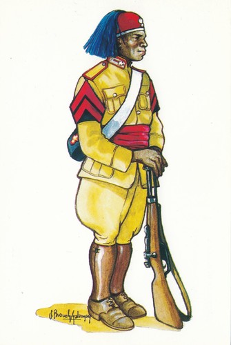 Military postcard regio corpo - regio,