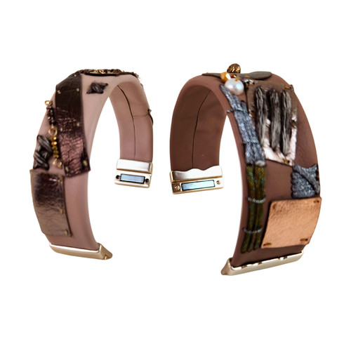Bracciali pelle set - bracciali, in