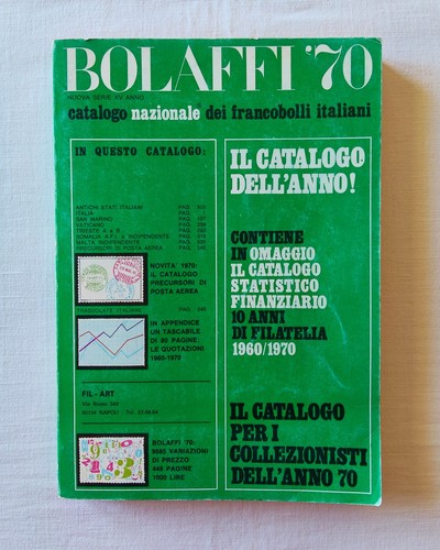 Bolaffi catalogo nazionale - catalogo,