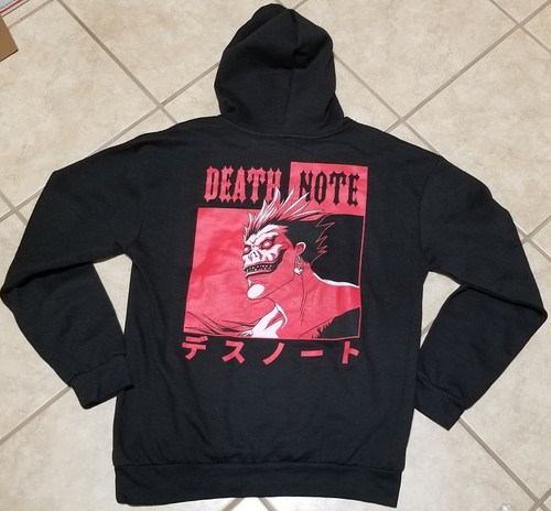 Felpa con cappuccio death note - con,