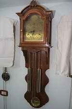 OROLOGIO PENDOLA REGOLATORE  KIENINGER GRANDE COI PESI, CON GARANZIA! TEDESCO