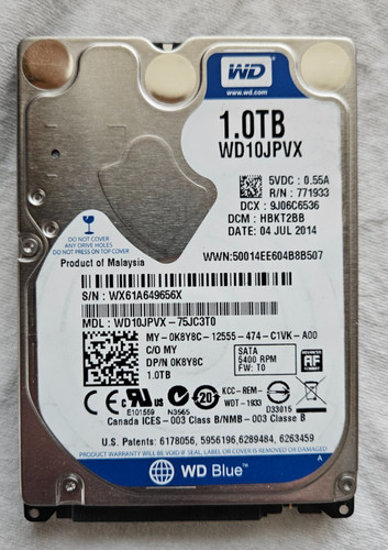 Western digital 1tb blu - digital,