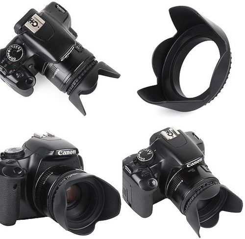 Pro hard lens hood with - hood, clamp