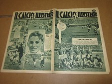 IL CALCIO ILLUSTRATO N°38 SETTEMBR 1937 SQUADRA FIORENTINA BARI MILAN ROMA BOFFI