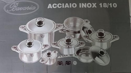 Batteria pentole bavaria 18 - di,