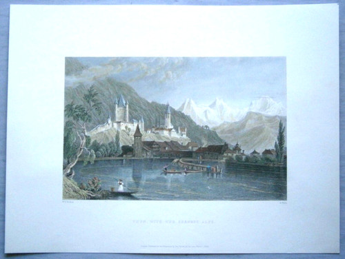 1835 stampa bartlett - 1835, con