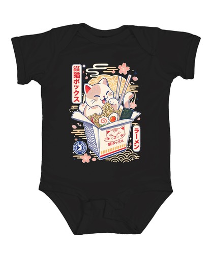 Kawaii cat box ramen - cat, gatto