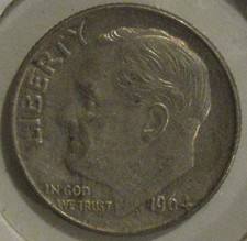 1964 Stati Uniti - 1 Dime -