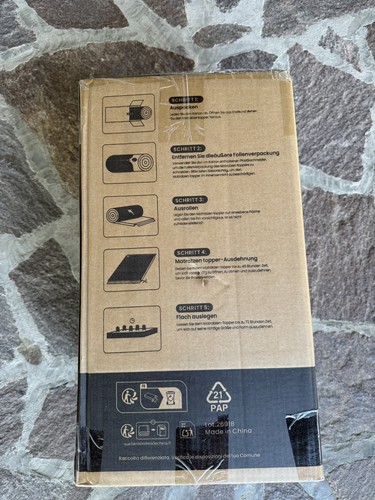 Zorvi mattress topper 90x200cm - topper,