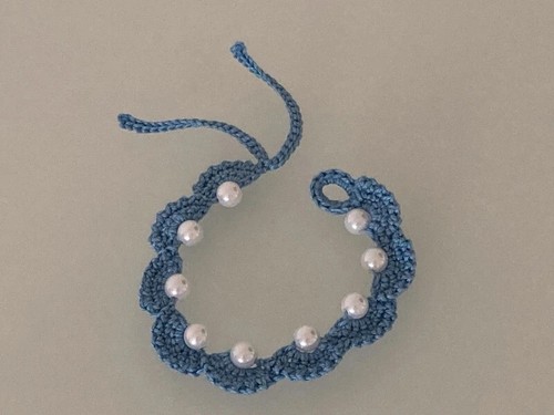Bracciale uncinetto