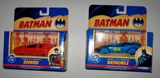 CORGI DC COMICS BATMAN BATMOBILE 1990 + ROBIN 2000 REDBIRD 2 1:43 MINT MODELS