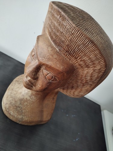 Statua legno intagliata mano - statua,