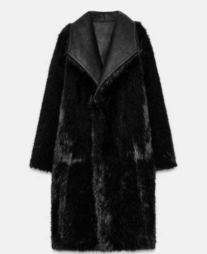 Cappotto pelliccia sintetica
