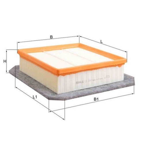 Filtro aria 3061 knecht per - filtro,