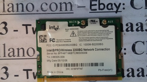 Intel 1000m b2200bg wifi - wifi, wlan