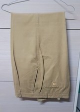 Pantalone Uomo Beige A Gamba Dritta Taglia 52 Drop 6 Puro Cotone