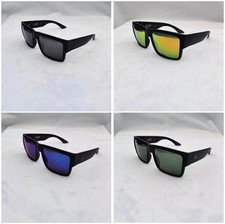 Occhiali da sole Spy Cyrus uomo HD polarizzati nero opaco lenti felici marca tonalità