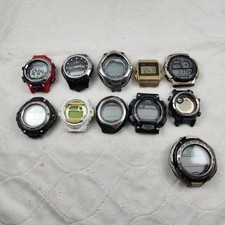 LOTTO 11 OROLOGI AL QUARZO CASIO SGW-100B:SPF-40:PAG-70T SOLO PER RICAMBI O RIPARAZIONE