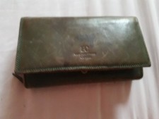 portafoglio donna VERA PELLE Enrico Coveri scomparti portacarte doppia apertura